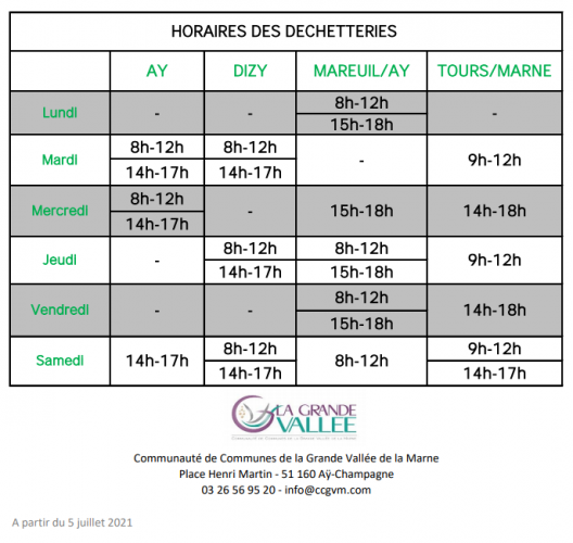 horaires-dchetteries-2021 horaires-dchetteries-2021